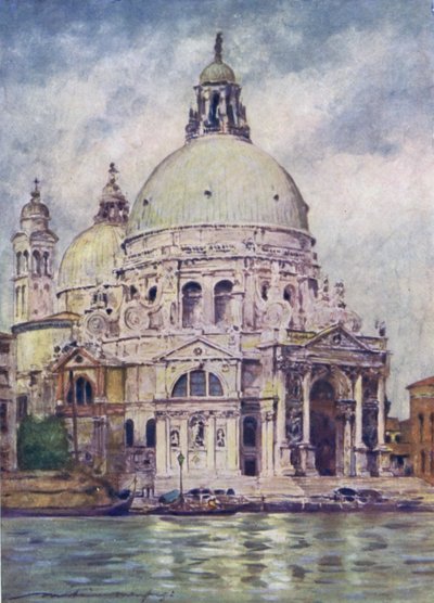 Santa Maria della Salute door Mortimer Ludington Menpes